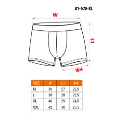 NEO TOOLS 81-678-XL Bokserki basic 2, 3-pack, rozmiar XL 