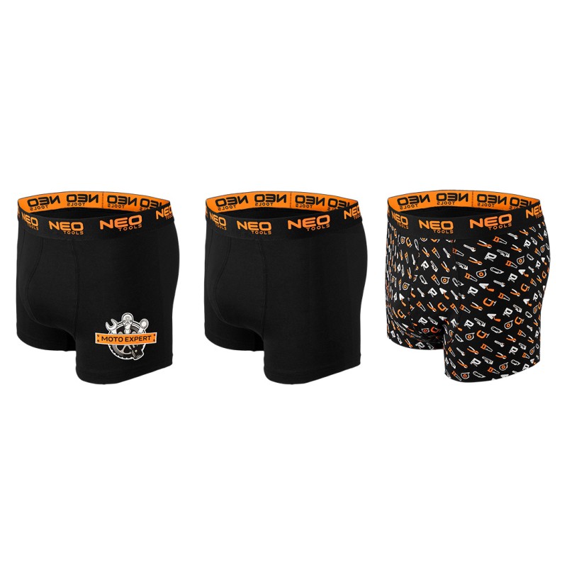 NEO TOOLS 81-679-L Bokserki basic, 3-pack, rozmiar L