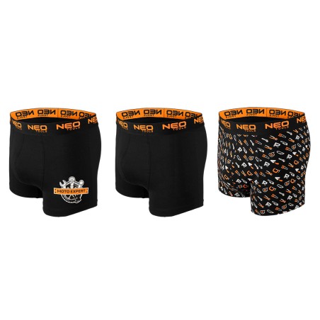 NEO TOOLS 81-679-L Bokserki basic, 3-pack, rozmiar L