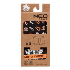 NEO TOOLS 81-679-L Bokserki basic, 3-pack, rozmiar L 