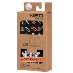 NEO TOOLS 81-679-L Bokserki basic, 3-pack, rozmiar L 