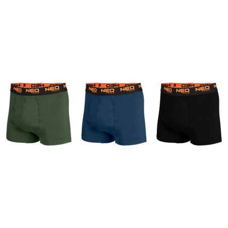 NEO TOOLS 81-678-L Bokserki basic 2, 3-pack, rozmiar L