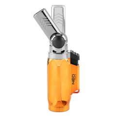 NEO TOOLS 19-907 Mikropalnik gazowy z zapłonem piezo, 360st., regulacja płomienia, pojemność 3g 