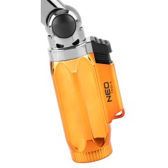 NEO TOOLS 19-907 Mikropalnik gazowy z zapłonem piezo, 360st., regulacja płomienia, pojemność 3g 
