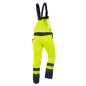 NEO TOOLS 81-777-XL Ogrodniczki robocze, ostrzegawcze, żółte, rozmiar XL