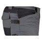 NEO TOOLS 81-350-2-XL Spodnie robocze Mix&Match, Canvas, wzmocnienia z Cordury, szaro-czarne, rozmiar XL