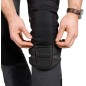 NEO TOOLS 81-350-2-XL Spodnie robocze Mix&Match, Canvas, wzmocnienia z Cordury, szaro-czarne, rozmiar XL