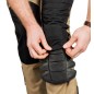 NEO TOOLS 81-350-3-L Spodnie robocze Mix&Match, Canvas, wzmocnienia z Cordury, beżowo-czarne, rozmiar L