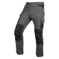 NEO TOOLS 81-350-2-S Spodnie robocze Mix&Match, Canvas, wzmocnienia z Cordury, szaro-czarne, rozmiar S