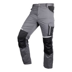 NEO TOOLS 81-351-2-XXXL Spodnie robocze Mix&Match, szaro-czarne, rozmiar XXXL