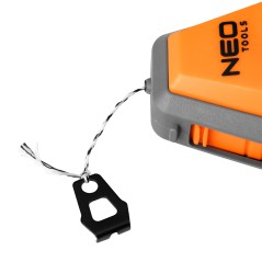 NEO TOOLS 49-951 Sznurek traserski 3:1, obudowa plastikowa + kreda czerwona 
