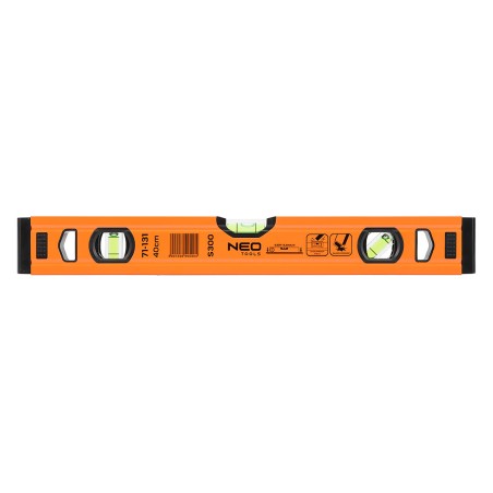 NEO TOOLS 71-131 Poziomnica aluminiowa S 300, 3 libelle, 40 cm