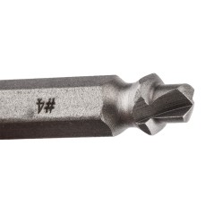 GRAPHITE 54T429 Wykrętaki dwustronne do zerwanych śrub lub uszkodzonych gniazd, zestaw 4 szt. 