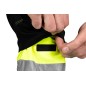 NEO TOOLS 81-795-S Spodnie ostrzegawcze, czarno-żółte, rozmiar S