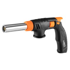 NEO TOOLS 20-028 Palnik gazowy z piezo, nakręcany 360st. z regulacją płomienia 