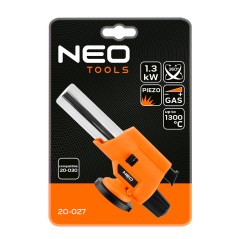 NEO TOOLS 20-027 Palnik gazowy nakręcany, 360 stopni 
