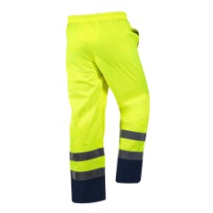 NEO TOOLS 81-770-M Spodnie robocze ostrzegawcze wodoodporne, żółte, rozmiar M 