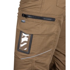 NEO TOOLS 81-287-1-XL Spodnie robocze Mix&Match, Canvas, brązowe, rozmiar XL 