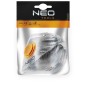 NEO TOOLS 97-311 Półmaska przeciwpyłowa składana, z aktywnym węglem FFP1, z zaworem, 3 szt.