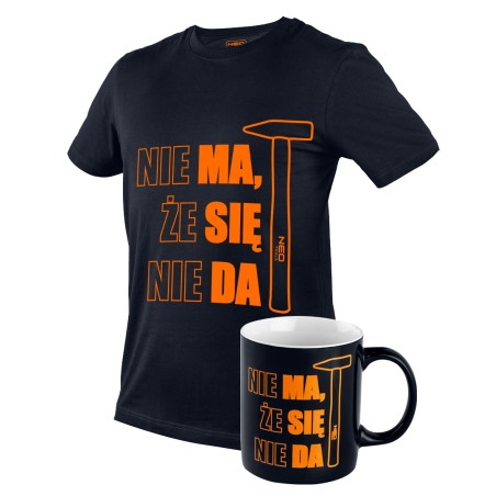 NEO TOOLS 81-642-XXL T-shirt z nadrukiem, MA SIĘ DA, rozmiar XXL