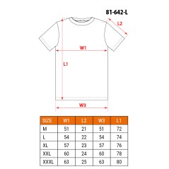 NEO TOOLS 81-642-L T-shirt z nadrukiem, MA SIĘ DA, rozmiar L 