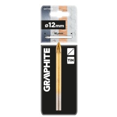 GRAPHITE 54T409 Wiertło uniwersalne TiN, 12 mm 