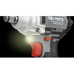 GRAPHITE 58G028-1 Klucz udarowy bezszczotkowy 18V, 330Nm, ½”, Energy+, bez akumulatora 