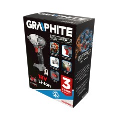 GRAPHITE 58G028-1 Klucz udarowy bezszczotkowy 18V, 330Nm, ½”, Energy+, bez akumulatora 
