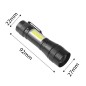 NEO TOOLS 99-129 Latarka akumulatorowa XPE+COB 220lm, wielokrotność 12 szt.