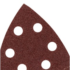 GRAPHITE 58T301 Papiery ścierne na rzep, żelazko 102 x 152 mm, P60, 5 szt., z 11 otworami 