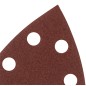 GRAPHITE 58T305 Papiery ścierne na rzep, żelazko 102 x 152 mm, P150, 5 szt., z 11 otworami