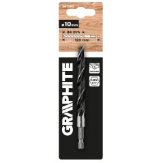 GRAPHITE 54T582 Wiertło do drewna Hex 10.0 mm 