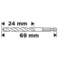 GRAPHITE 54T576 Wiertło do drewna Hex 2.0 mm