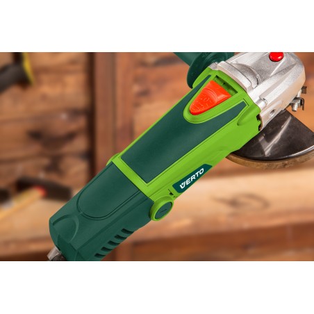 VERTO 51G075 Szlifierka kątowa 750W, tarcza 125 x 22.2 mm, obroty 12 000 min⁻¹