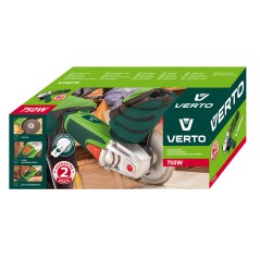 VERTO 51G075 Szlifierka kątowa 750W, tarcza 125 x 22.2 mm, obroty 12 000 min⁻¹ 