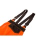 NEO TOOLS 81-778-XXL Ogrodniczki robocze, ostrzegawcze, pomarańczowe, rozmiar XXL