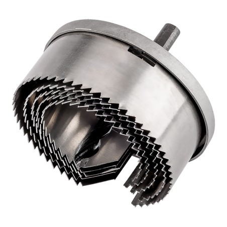 GRAPHITE 56T746 Otwornice do drewna 60 - 95 mm, h 40 mm, zestaw 5 szt.