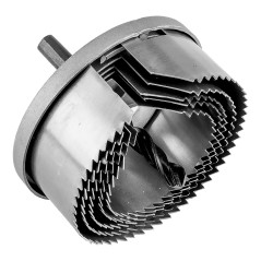 GRAPHITE 56T746 Otwornice do drewna 60 - 95 mm, h 40 mm, zestaw 5 szt.