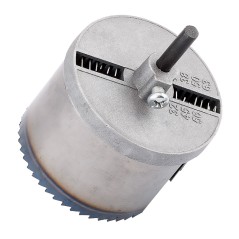 GRAPHITE 56T752 Otwornica do drewna 26 - 63 mm, h 50 mm zęby hartowane, zestaw 7 szt. 
