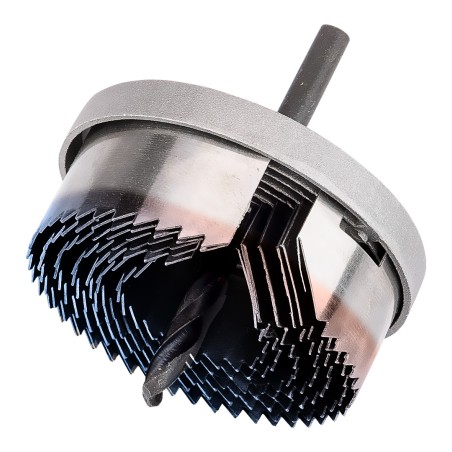 GRAPHITE 56T751 Otwornice do drewna 26 - 63 mm, h 25 mm zęby hartowane, zestaw 7 szt.