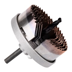 GRAPHITE 56T751 Otwornice do drewna 26 - 63 mm, h 25 mm zęby hartowane, zestaw 7 szt. 