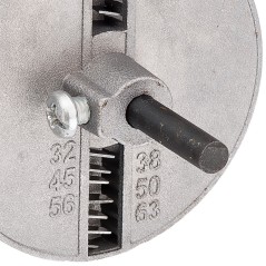 GRAPHITE 56T751 Otwornice do drewna 26 - 63 mm, h 25 mm zęby hartowane, zestaw 7 szt. 