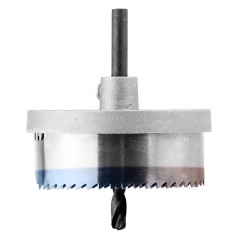 GRAPHITE 56T751 Otwornice do drewna 26 - 63 mm, h 25 mm zęby hartowane, zestaw 7 szt. 