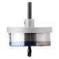 GRAPHITE 56T751 Otwornice do drewna 26 - 63 mm, h 25 mm zęby hartowane, zestaw 7 szt.