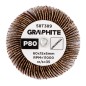 GRAPHITE 58T389 Ściernica listkowa trzpieniowa 60 x 15 x 6 mm, P80