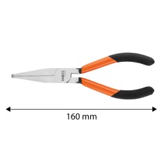 NEO TOOLS 01-279 Szczypce płaskie 160 mm 