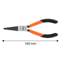 NEO TOOLS 01-280 Szczypce okrągłe 160 mm 