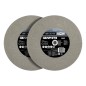GRAPHITE 57T128 Tarcze szlifierskie 200 x 20/16/12.7 x 20 mm, P60, 2 szt.