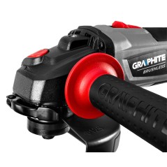 GRAPHITE 58G026 Szlifierka kątowa akumulatorowa bezszczotkowa Energy+ 18V, Li-Ion, tarcza 125mm, bez akumulatora 