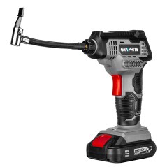 GRAPHITE 58G041 Kompresor akumulatorowy Energy+ 18V, wyświetlacz LCD, bez akumulatora 